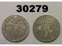 Maroc 50 de cenți 1921