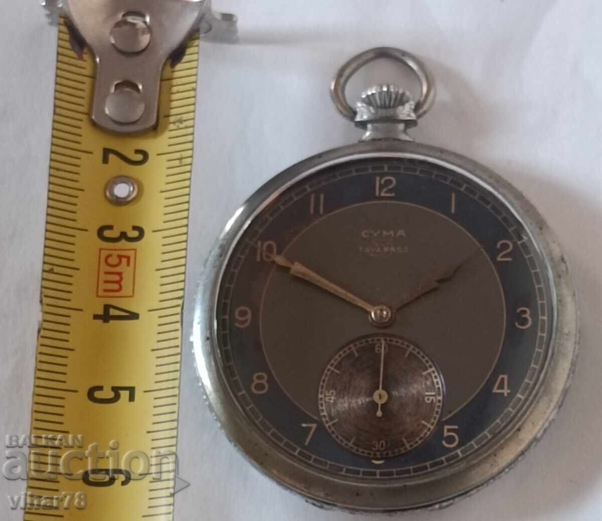 Pocket watch-cyma tavannes with price 299.99 BGN | € 153.38 Pocket watch-cyma tavannes with price 299.99 BGN | € 153.38