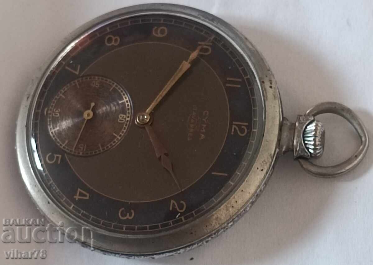 Auction Pocket watch-cyma tavannes Auction Pocket watch-cyma tavannes