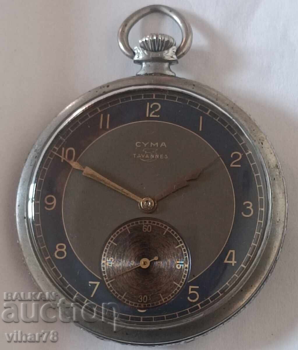 Pocket watch-cyma tavannes - 5 Pocket watch-cyma tavannes - 5