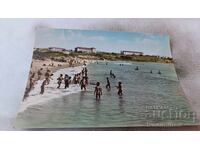 Postcard Nessebar Beach 1960