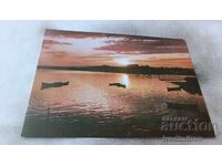 Postcard Nessebar Sunset 1972