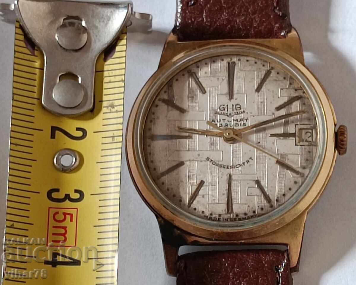 МЪЖКИ РЪЧЕН ЧАСОВНИК GUB-GLASHUTTE с цена 199.99 лв. | € 102.25 МЪЖКИ РЪЧЕН ЧАСОВНИК GUB-GLASHUTTE с цена 199.99 лв. | € 102.25