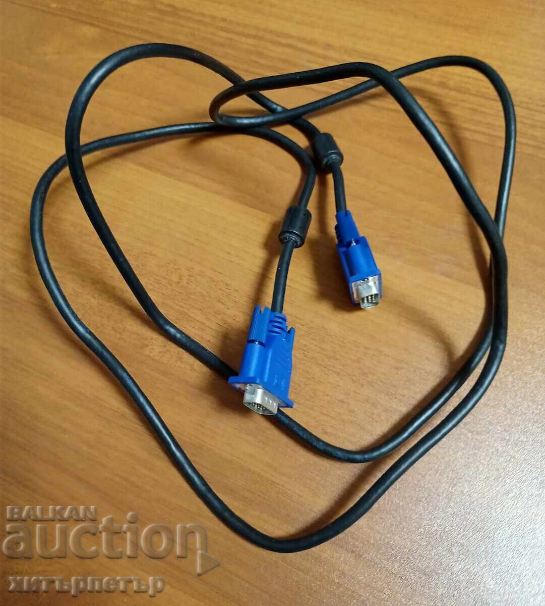 Cablu VGA pentru monitorul computerului