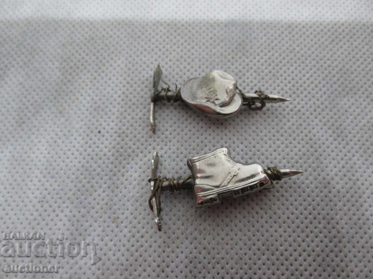 LOT OF TWO TOURIST STAMPS, SIGN LOT OF TWO TOURIST STAMPS, SIGN