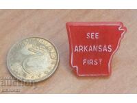 Arkansas USA - Plastic - from a penny