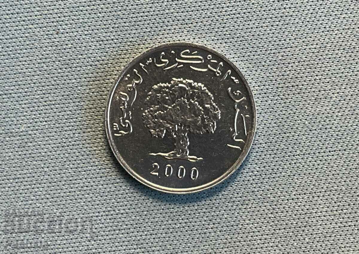 Τυνησία 1 εκατοστό 2000 με τιμή 2.50 BGN | € 1.28 Τυνησία 1 εκατοστό 2000 με τιμή 2.50 BGN | € 1.28