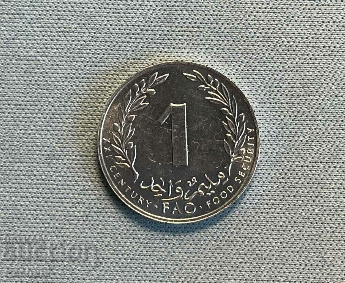 Τυνησία 1 εκατοστό 2000 Τυνησία 1 εκατοστό 2000