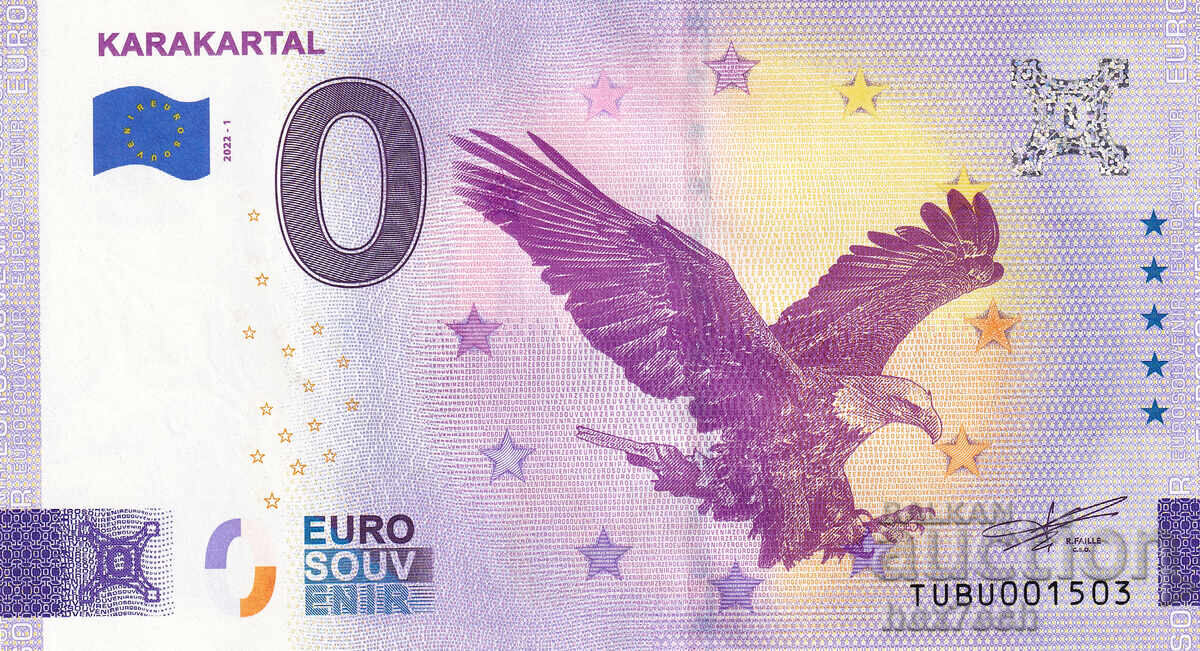❤️ ⭐ Турция 2022 0 евро Karakartal UNC нова ⭐ ❤️ с цена 11.99 лв. | € 6.13