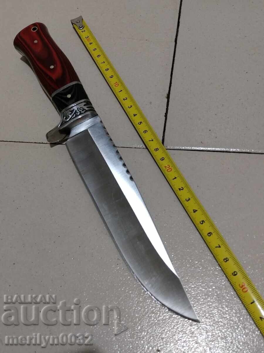 Auction Hunting, tourist knife with scabbard Auction Hunting, tourist knife with scabbard