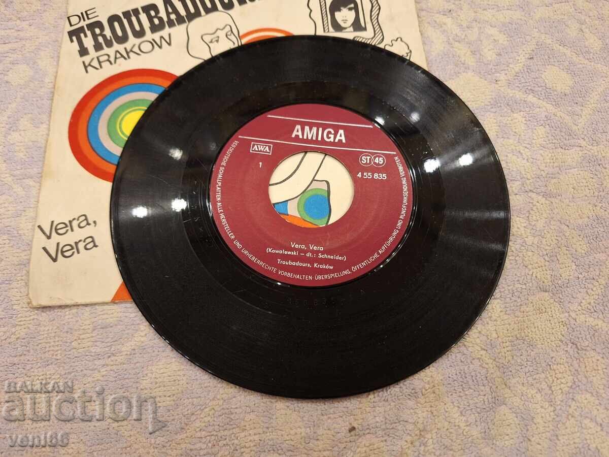 Gramophone record small format Krakow ski Troubadours with price 1.50 BGN | € 0.77