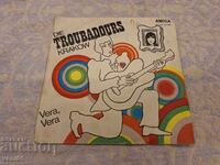 Gramophone record small format Krakow ski Troubadours