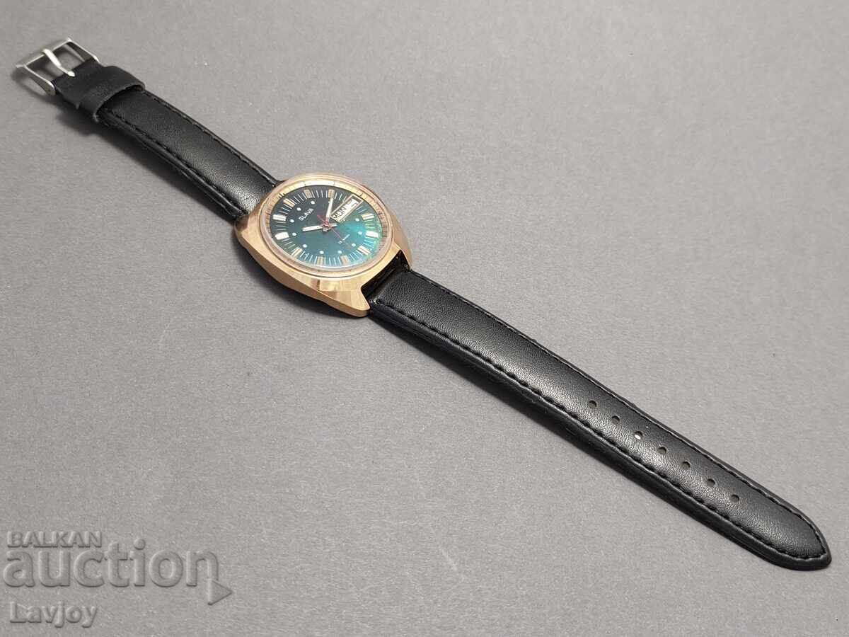 Slava 26 jewels *** Slava*** gold-plated retro watch - 5 Slava 26 jewels *** Slava*** gold-plated retro watch - 5