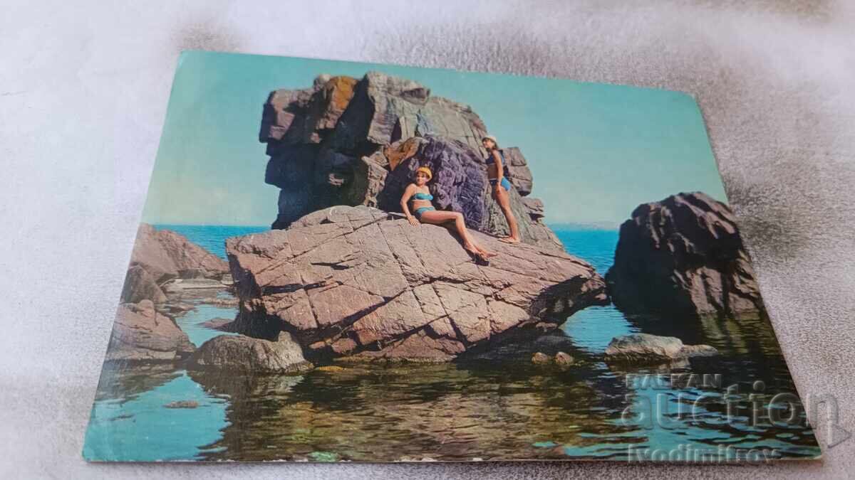Postcard Sozopol Rocks