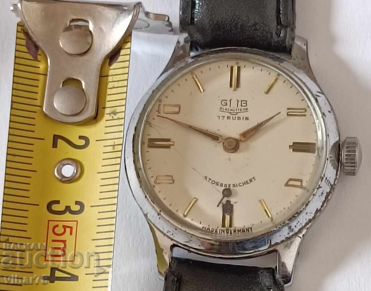 Auction  GUB-GLASHUTTE MEN'S WRISTWATCH
