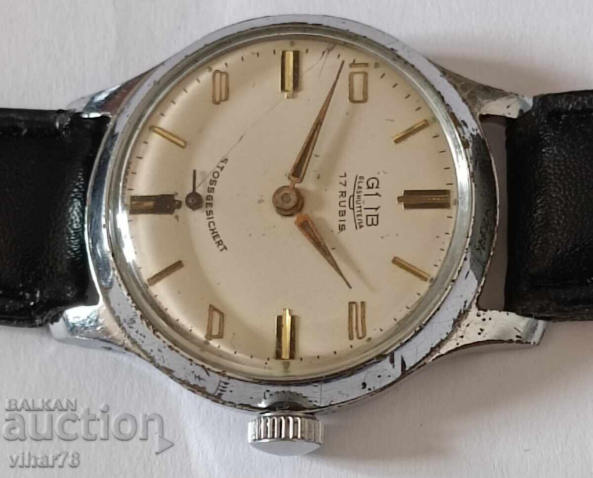 Delivery of GUB-GLASHUTTE MEN'S WRISTWATCH