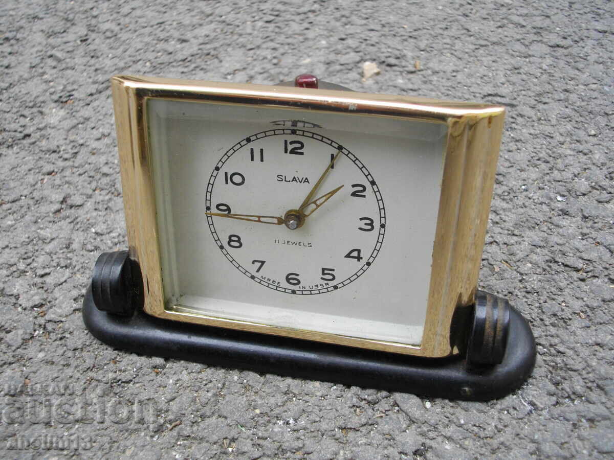 COLLECTIBLE ALARM CLOCK SLAVA SLAVA 57 with price 20.00 BGN | € 10.23 COLLECTIBLE ALARM CLOCK SLAVA SLAVA 57 with price 20.00 BGN | € 10.23