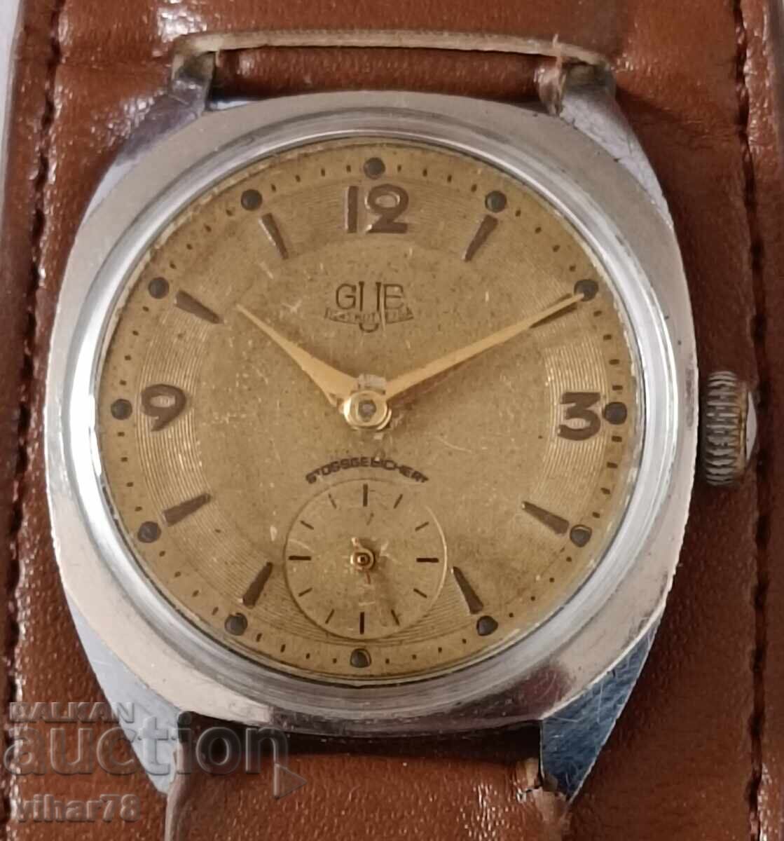 Auction GUB-GLASHUTTE MEN'S WRISTWATCH Auction GUB-GLASHUTTE MEN'S WRISTWATCH