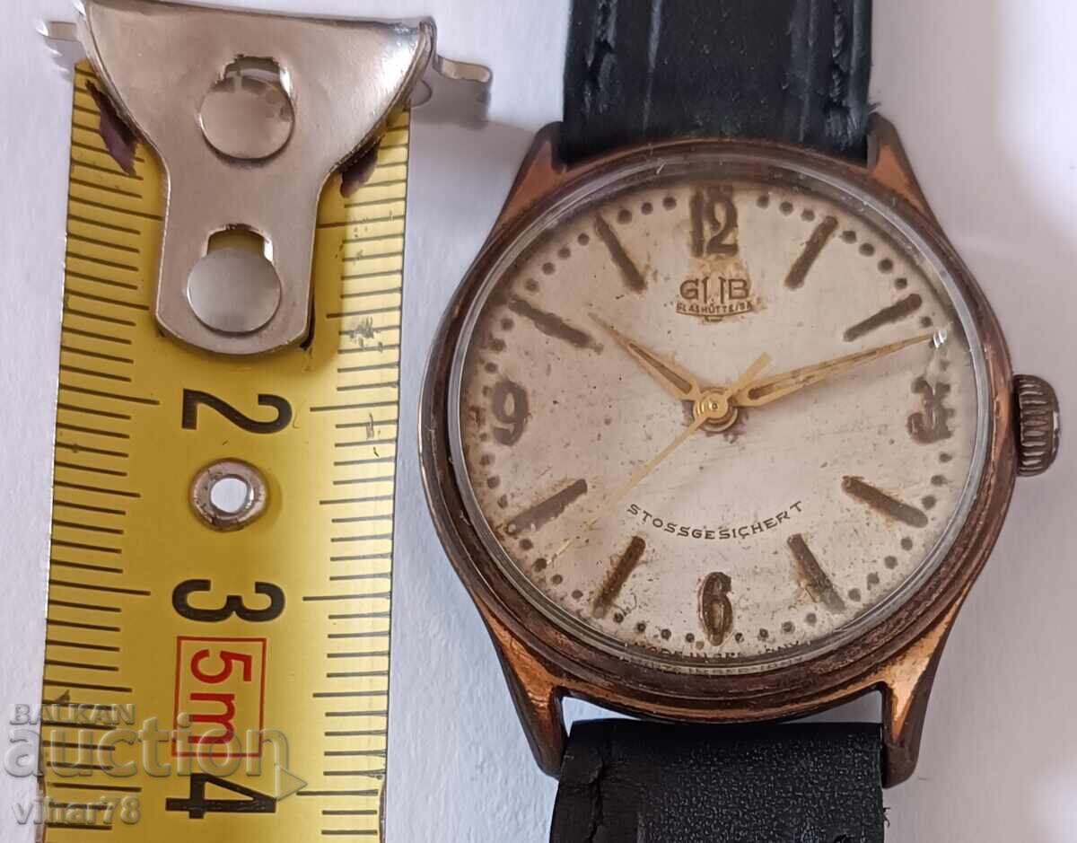 Аукцион МЪЖКИ РЪЧЕН ЧАСОВНИК GUB-GLASHUTTE Аукцион МЪЖКИ РЪЧЕН ЧАСОВНИК GUB-GLASHUTTE