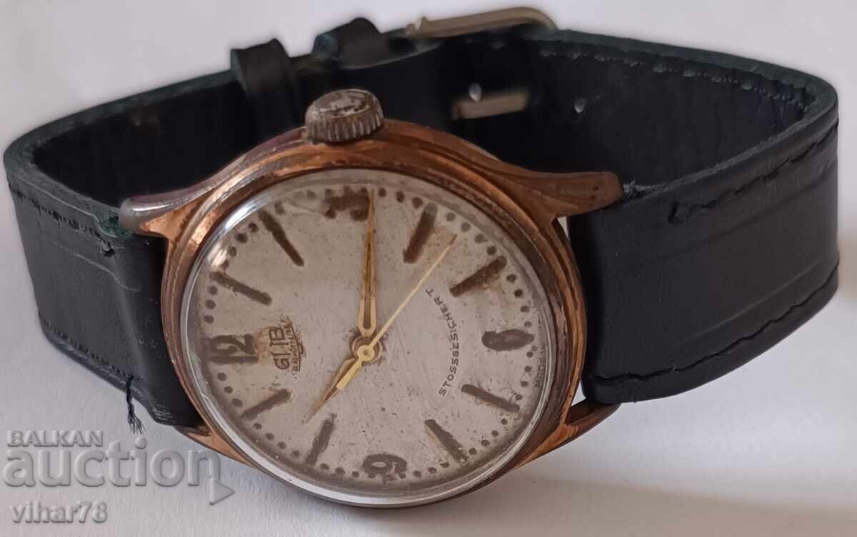 МЪЖКИ РЪЧЕН ЧАСОВНИК GUB-GLASHUTTE