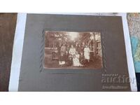 Group of Students from the 4th grade with their teacher 1922 Cardboard