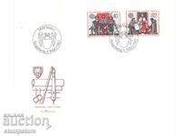 FDC Liechtenstein Europe Sept 1982