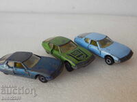 3 x CITROEN S.M. SuperFast Matchbox Bulgariа 1971