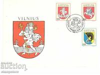 FDC Lituania - Embleme