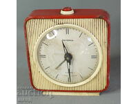 Amber Old Russian desk clock alarm clock