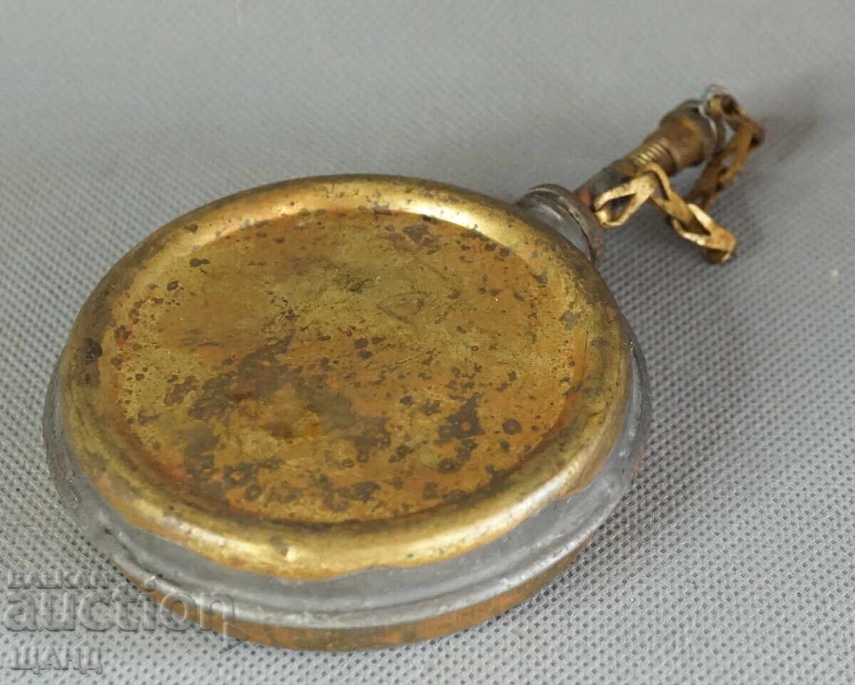 Auction Old Military Metal Brass Oiler for MG-40 Machine Gun Auction Old Military Metal Brass Oiler for MG-40 Machine Gun