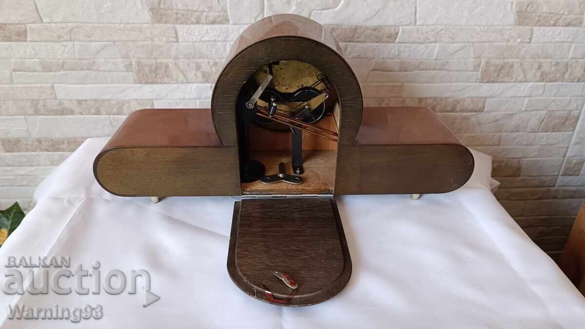 Old mantel clock - WEIMAR - Germany - Antique - 1970" - 7 Old mantel clock - WEIMAR - Germany - Antique - 1970" - 7