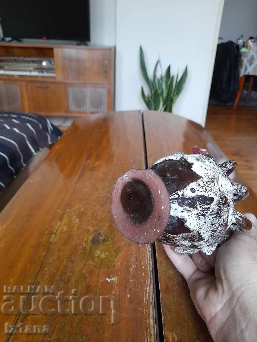 Old ceramic jug Rooster - 6 Old ceramic jug Rooster - 6