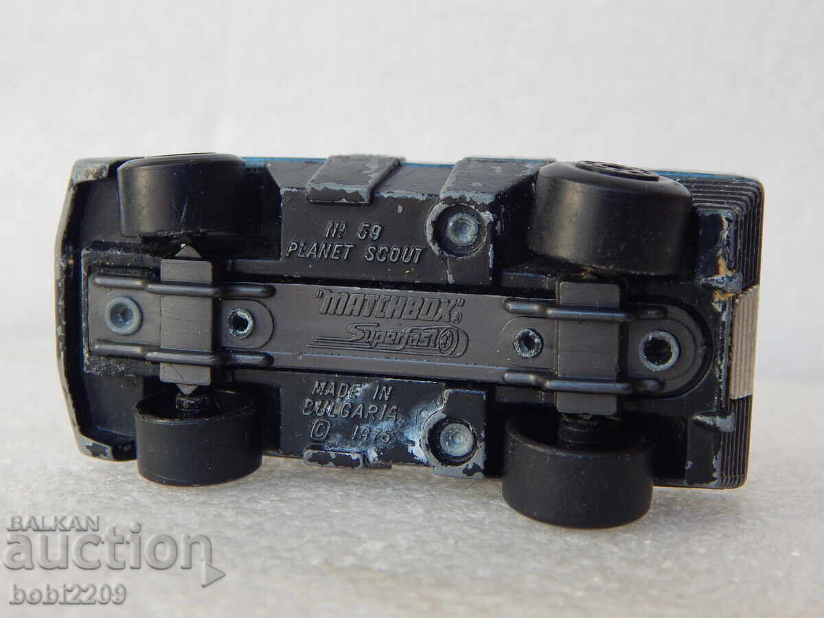 Planet Scout MATCHBOX SuperFast Matchbox Bulgaria 1985 N''59 - 6 Planet Scout MATCHBOX SuperFast Matchbox Bulgaria 1985 N''59 - 6