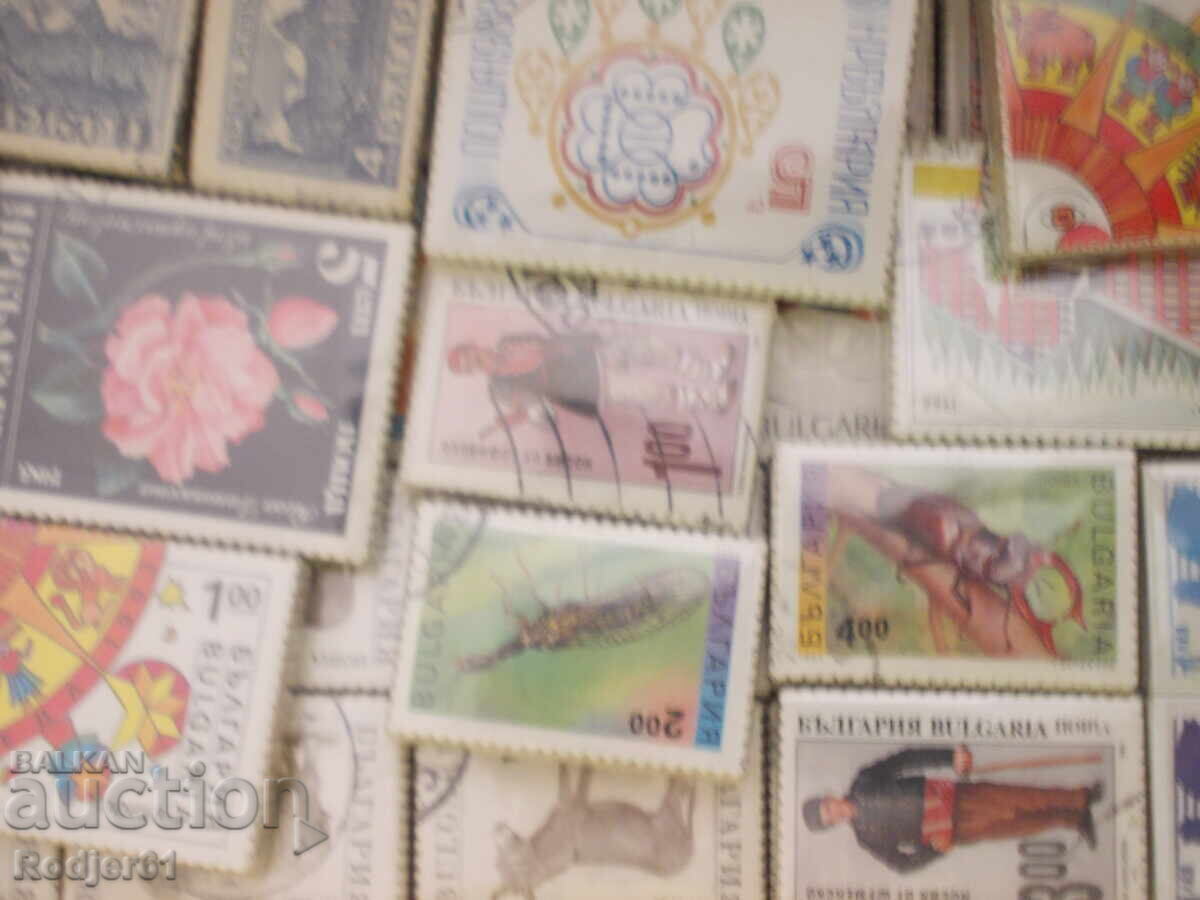 stamps, binders - 25 pcs binders at random - 6 stamps, binders - 25 pcs binders at random - 6