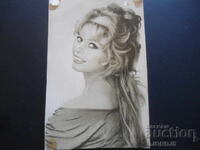 Brigitte Bardot, Old card