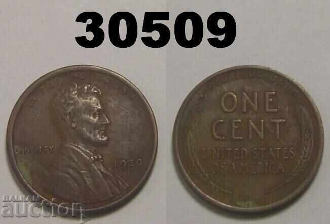 SUA 1 cent 1920 SUA 1 cent 1920