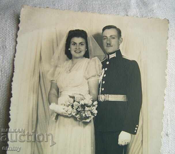 Photo military uniform, newlyweds with price 2.00 BGN | € 1.02