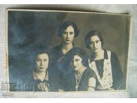 Photo girls, young women, 1929, Chirpan