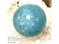 NATURAL AQUAMARINE - SPHERE, BALL, BRAZIL - 4.00 ct (752