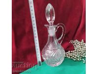 French crystal decanter