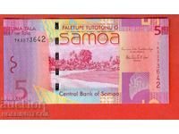 WESTERN SAMOA SAMOA 5 issue 2017 NEW UNC PAPER