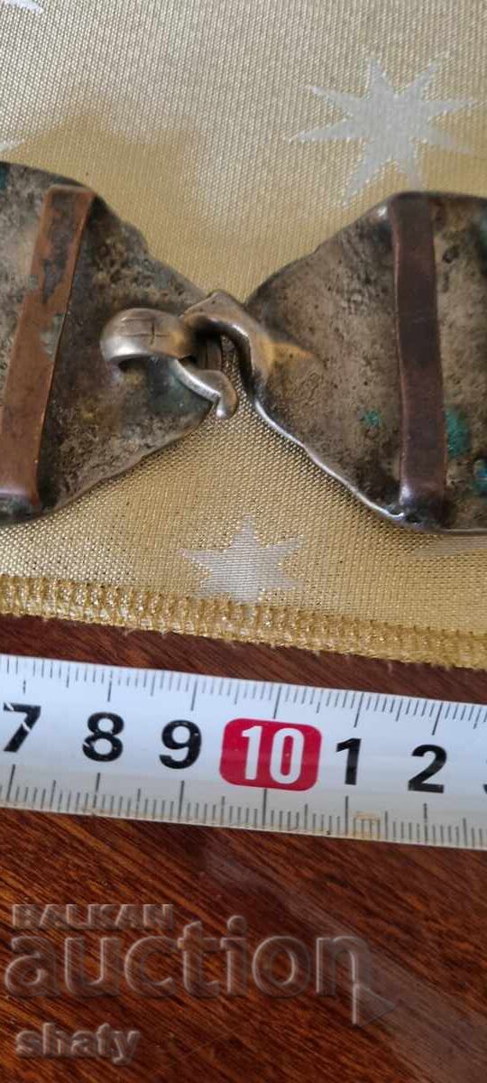 Old silver buckles. - 6