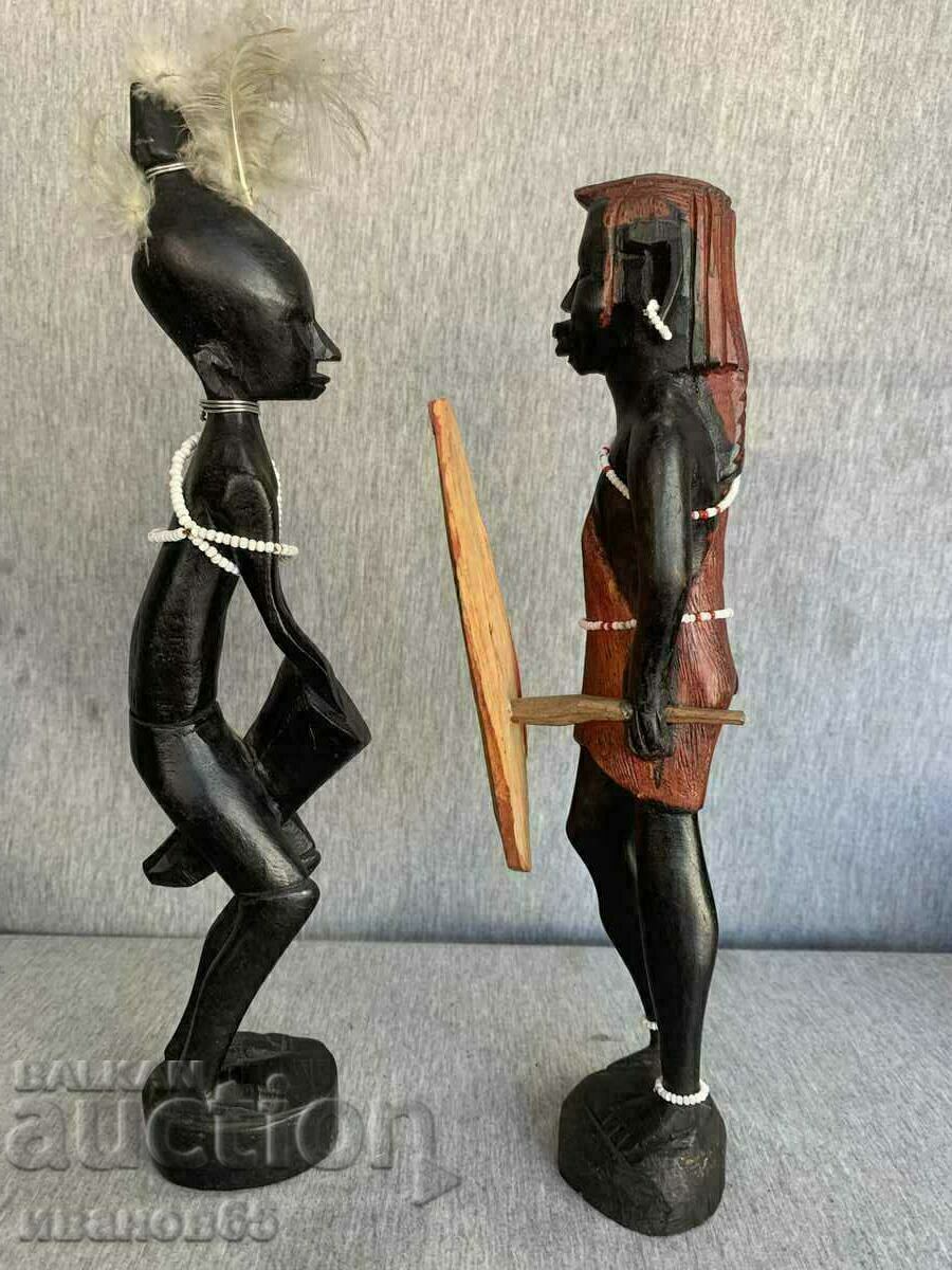 wooden figure statuette - 5