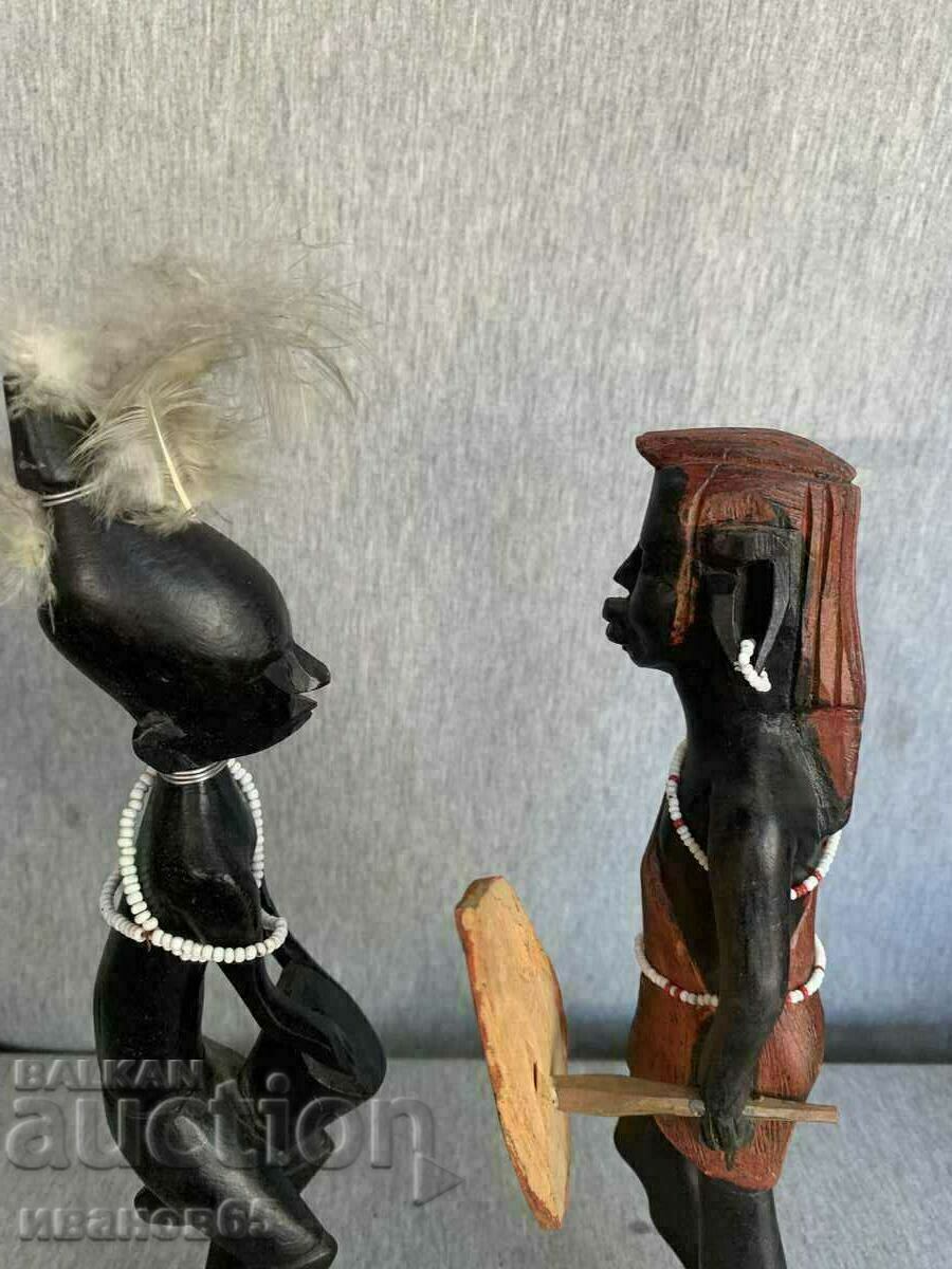 wooden figure statuette - 6
