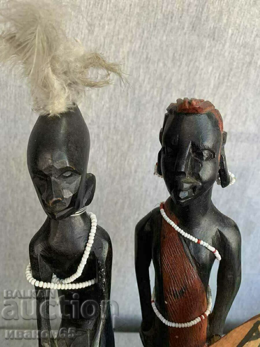 wooden figure statuette - 7