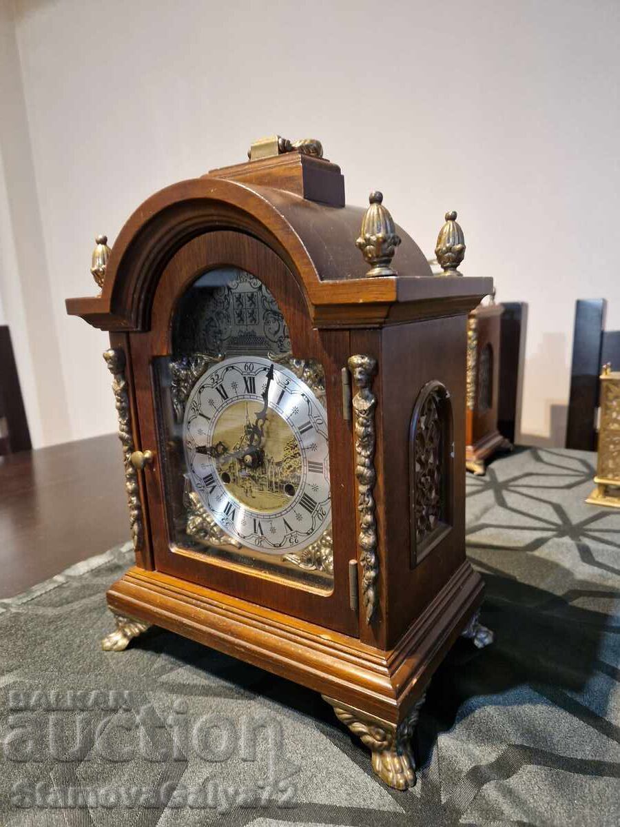 Auction Antique Dutch mantel clock Auction Antique Dutch mantel clock