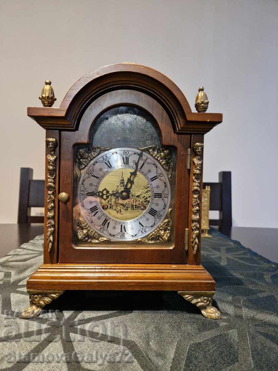 Antique Dutch mantel clock Antique Dutch mantel clock