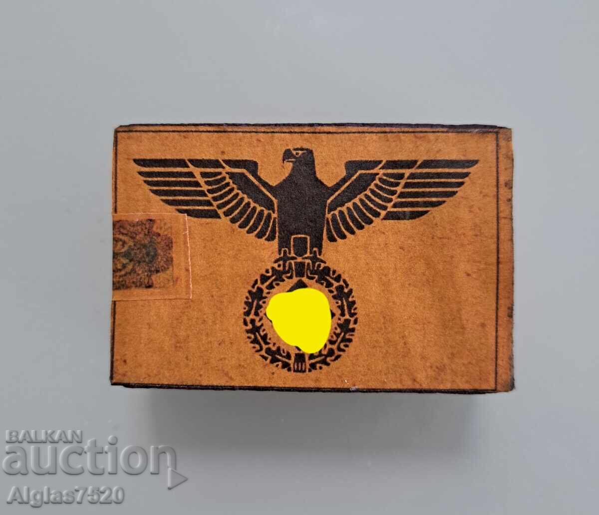 Unopened Wehrmacht match with price 13.00 BGN | € 6.65