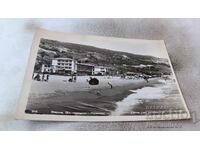 Postcard Golden Sands The Beach