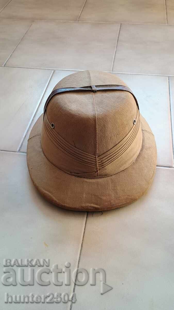 Παλιό, αποικιακό, καπέλο από φελλό Παλιό, αποικιακό, καπέλο από φελλό